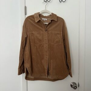Madewell corduroy shacket